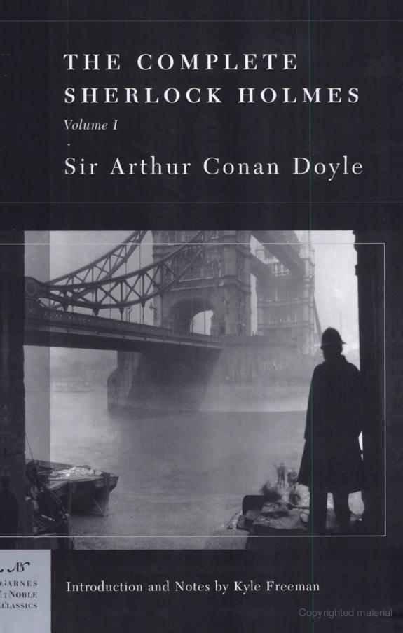 The Complete Sherlock Holmes, Volume I (Barnes & Noble Classics Series)